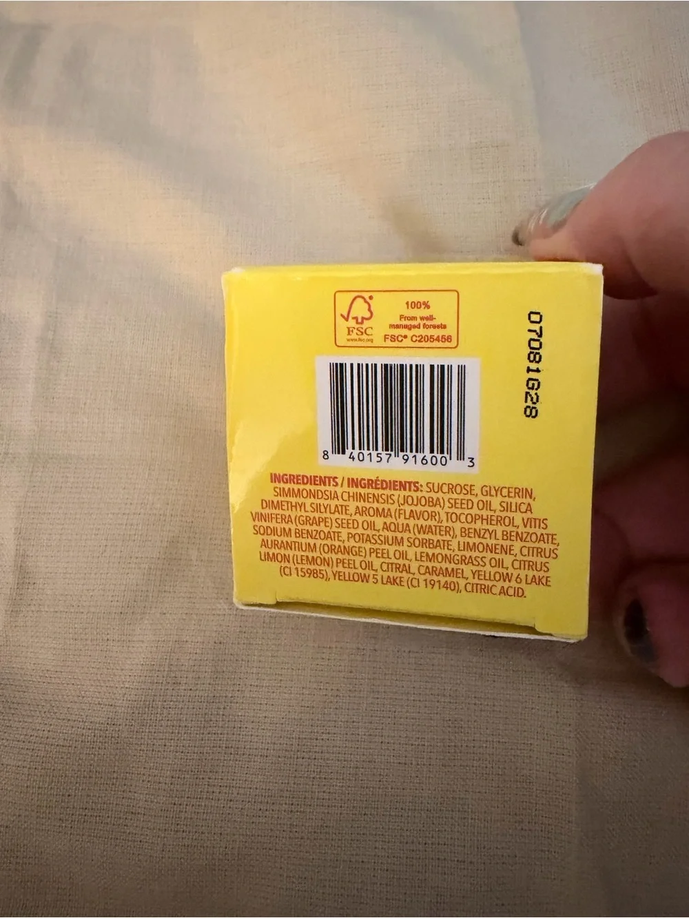 Jeffree Star Cosmetics Lemon Ice Box Cookies Velour Lip Scrub